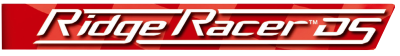 Ridge Racer DS title screen for Nintendo DS